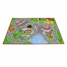 Коврик игровой Junior City Playmat с машинкой LaFerrari, Bb Junior