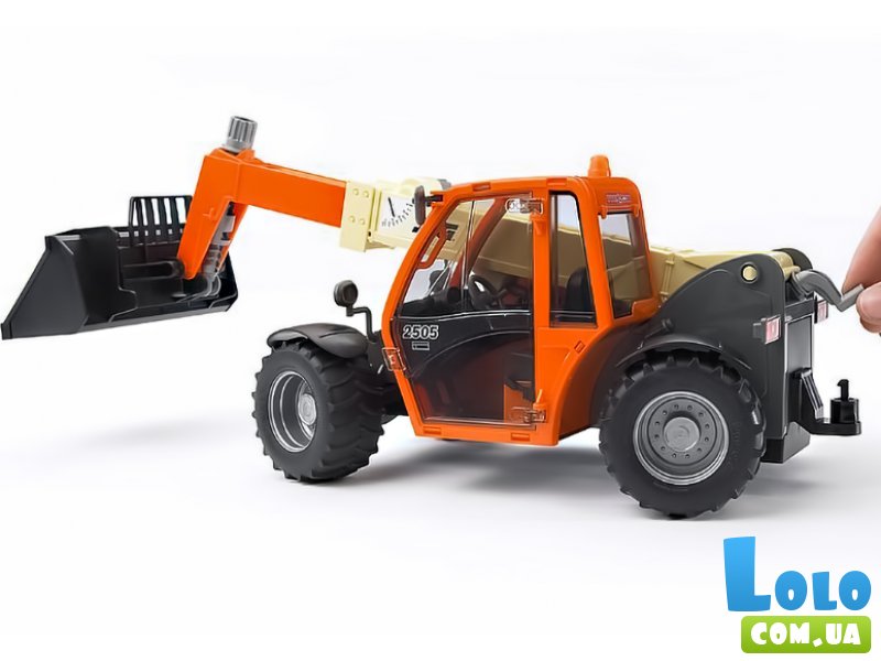 Машина Погрузчик JLG 2505 Telehandler с телескопическим ковшом, Bruder