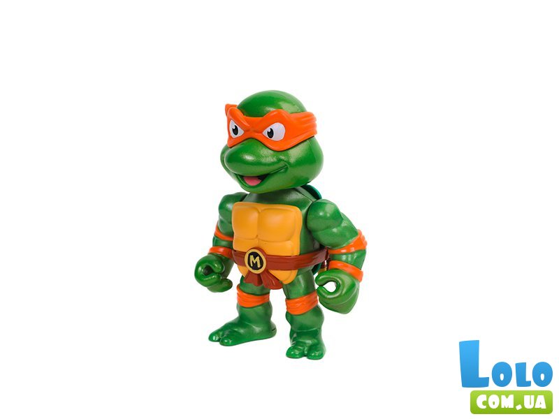 Фигурка металлическая Черепашки-ниндзя 4. Микеланджело, Jada