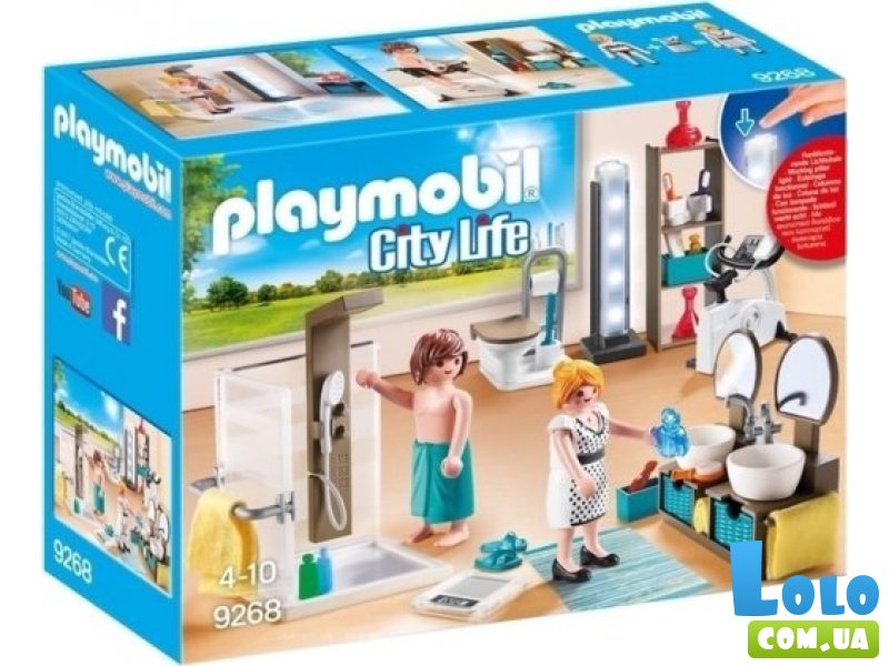 Конструктор Ванная комната, Playmobil (9268)
