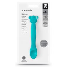 Силиконовая ложка, Suavinex (зеленая)