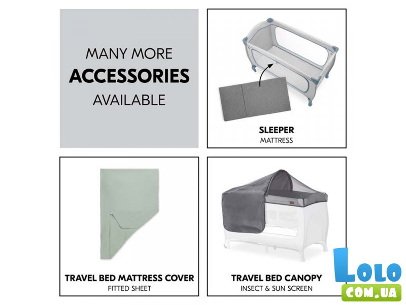 Детский манеж Sleep N Play Go Plus, Hauck (Dusty Cork)