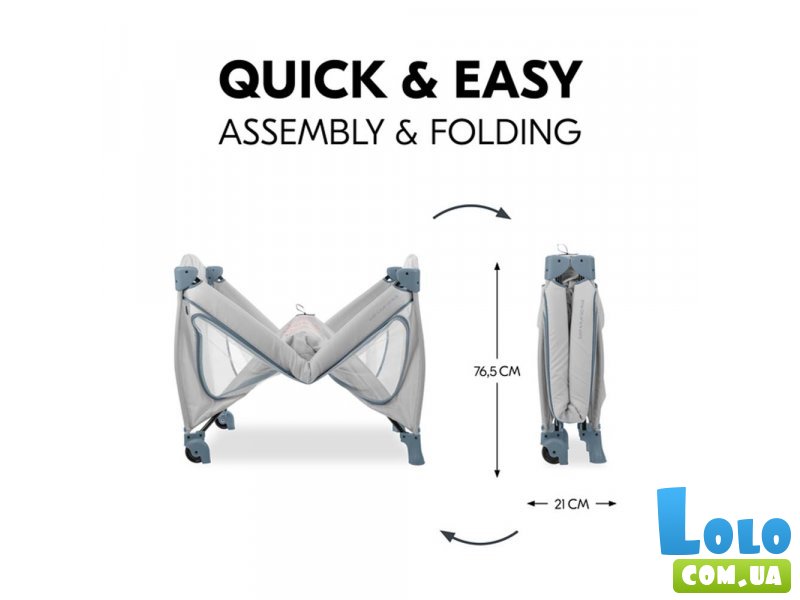 Детский манеж Sleep N Play Go Plus, Hauck (Dusty Cork)