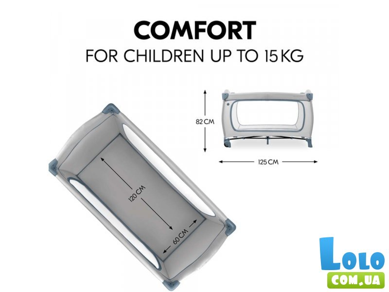 Детский манеж Sleep N Play Go Plus, Hauck (Dusty Cork)