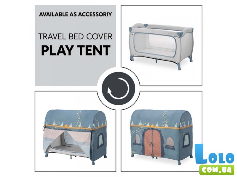 Детский манеж Sleep N Play Go Plus, Hauck (Dusty Cork)