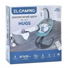 Укачивающий центр Hugs, El Camino (pale green)