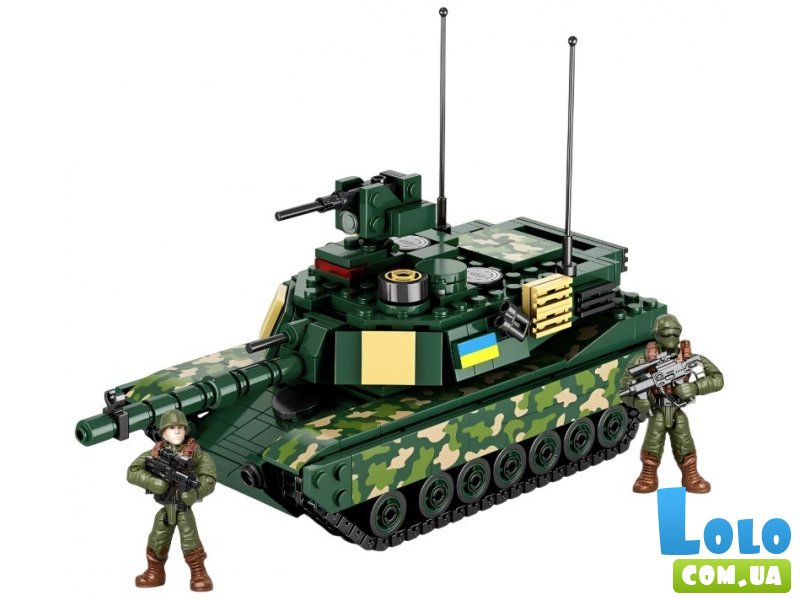 Конструктор Танк M1A2 Abrams (KB 1116), 681 дет.