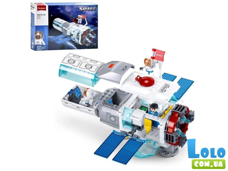 Конструктор Космический модуль, Sluban (M38-B1198), 292 дет.