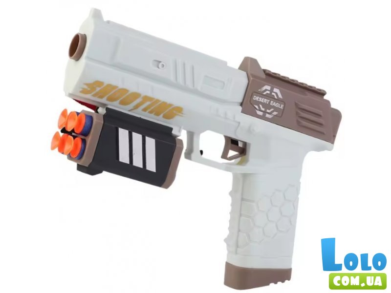 Пистолет с мягкими патронами (в ассортименте)