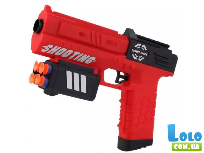 Пистолет с мягкими патронами (в ассортименте)