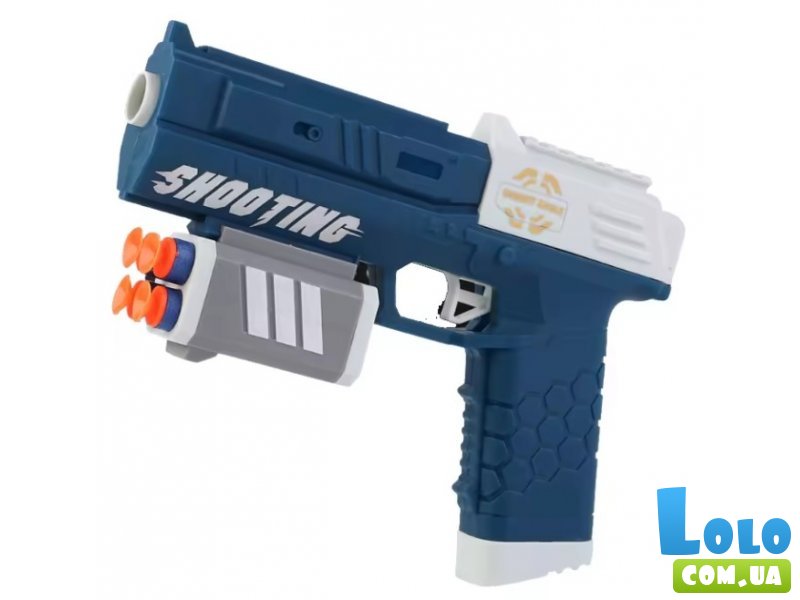 Пистолет с мягкими патронами (в ассортименте)