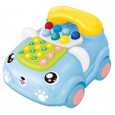 Развивающая игрушка Телефончик на колесах, WToys (укр.), (в ассортименте)