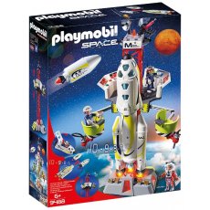 Конструктор Миссия по запуску ракеты с площадки, Playmobil (9488), 20 дет.