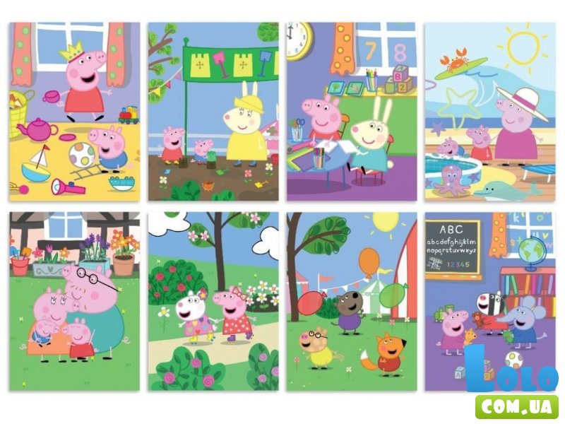 Книга Водные раскраски Peppa Pig, DoDo