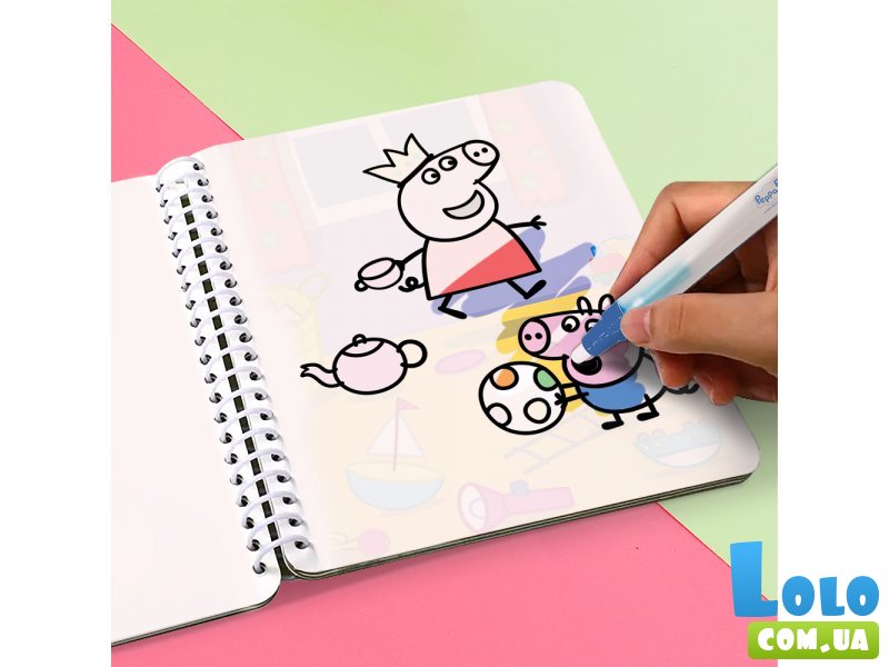 Книга Водные раскраски Peppa Pig, DoDo