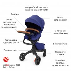 Прогулочная коляска Xplory X, Stokke (royal blue)