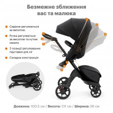 Прогулочная коляска Xplory X, Stokke (royal blue)