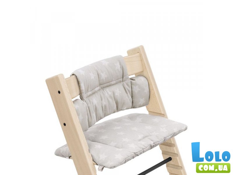 Текстиль для стульчика Tripp Trapp, Stokke (stars silver)