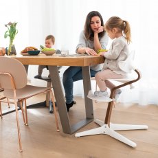 Стульчик детский Nomi, Stokke (walnut white)