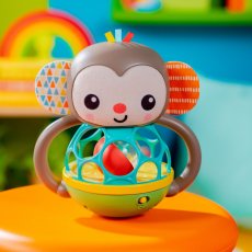 Музыкальная погремушка Grab & Giggle Monkey, Bright Starts