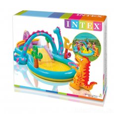 Надувной игровой центр Планета динозавров, Intex