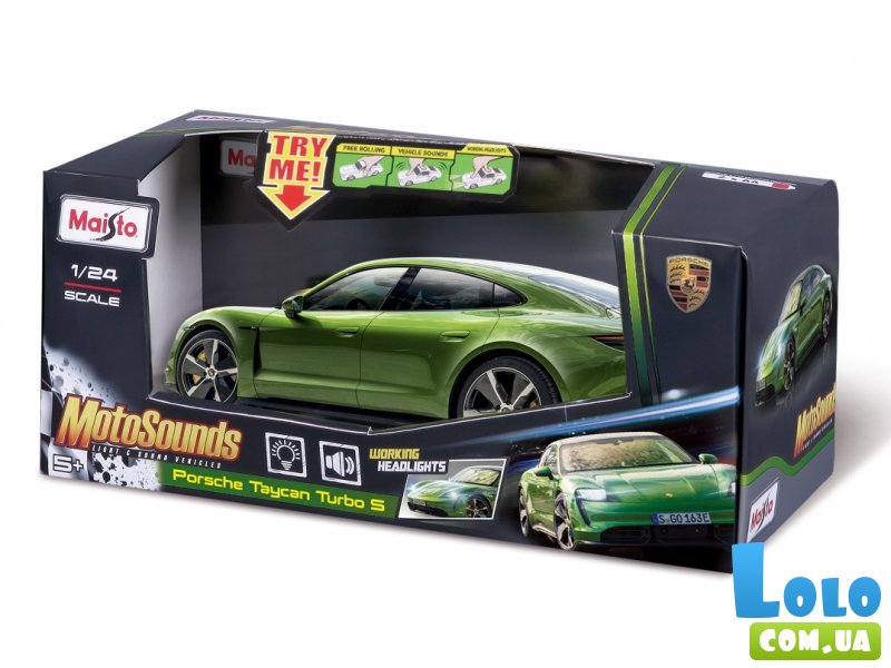 Машина Porsche Taycan Turbo S, Hasbro