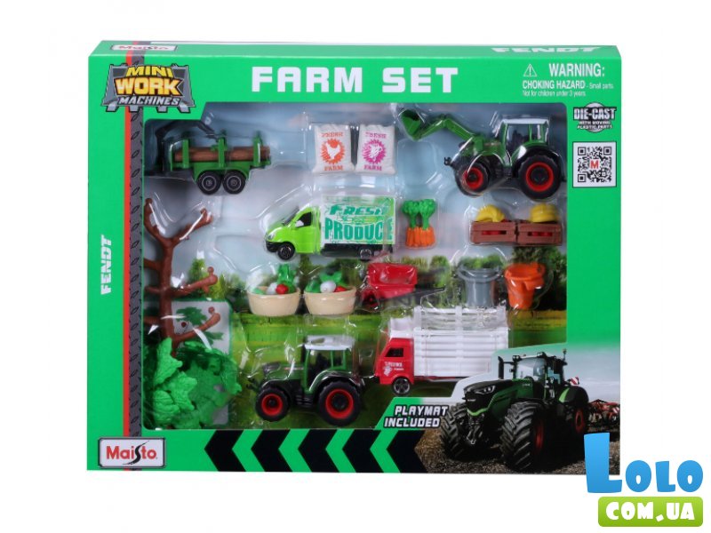 Игровой набор Super farm play, Maisto (green)