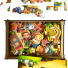 Развивающая игра с карточками Панорама Ферма, Ubee