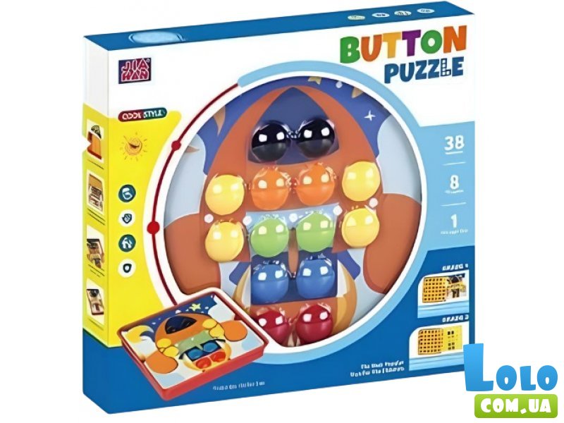 Мозаика для самых маленьких, 38 дет., 8 картинок