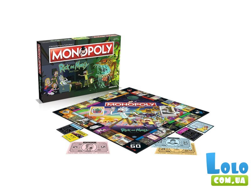 Настольная игра Monopoly Rick and Morty, Winning Moves