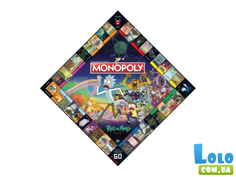 Настольная игра Monopoly Rick and Morty, Winning Moves