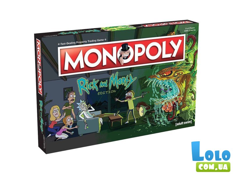 Настольная игра Monopoly Rick and Morty, Winning Moves