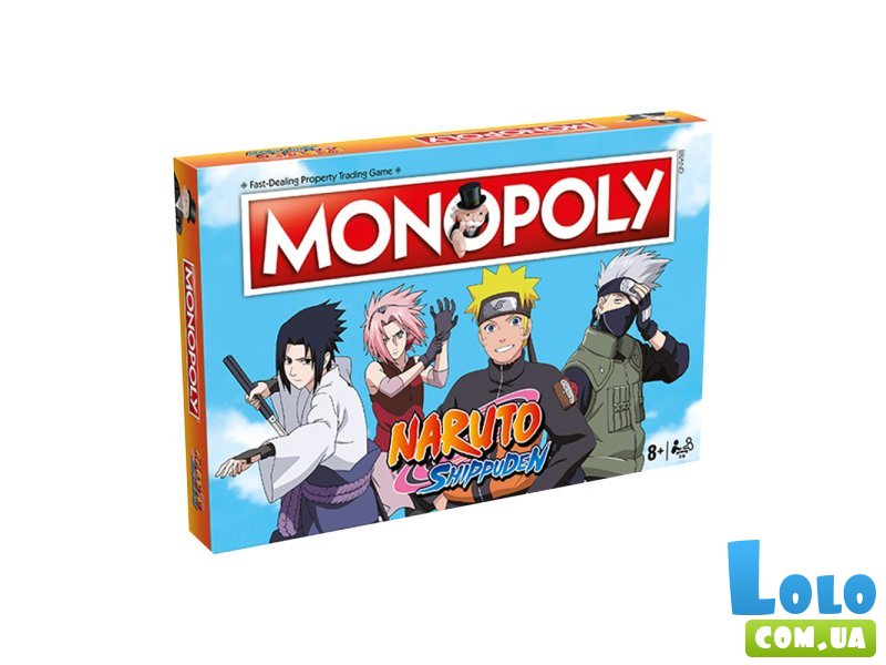 Настольная игра Monopoly Naruto Shippuden, Winning Moves