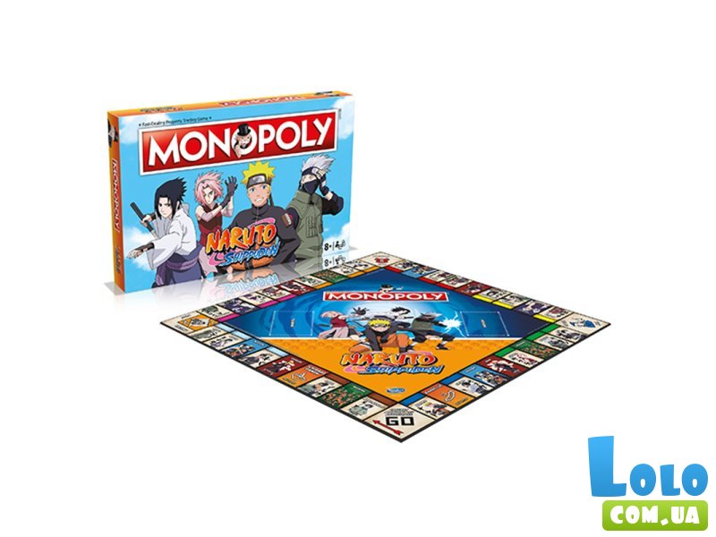 Настольная игра Monopoly Naruto Shippuden, Winning Moves