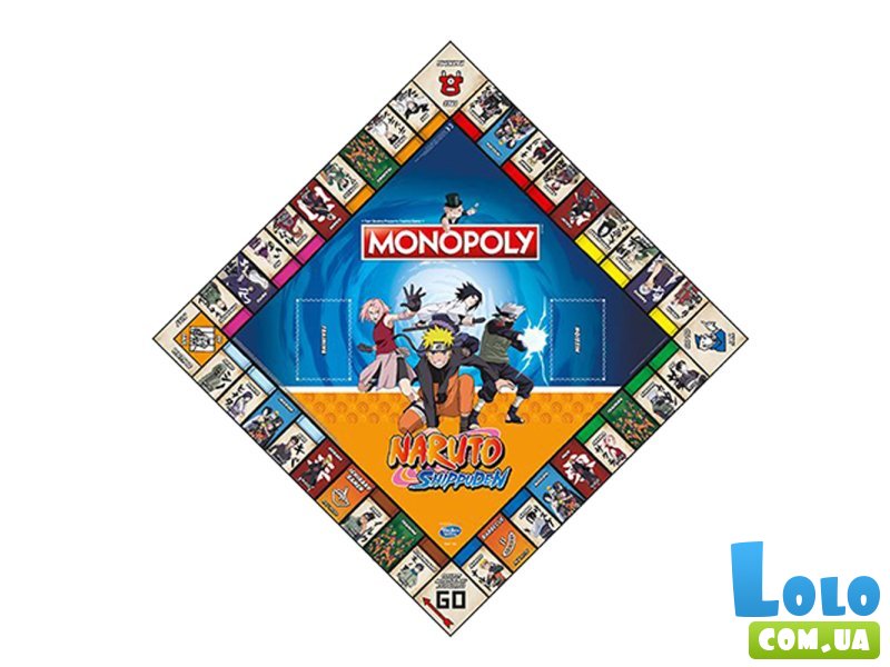 Настольная игра Monopoly Naruto Shippuden, Winning Moves
