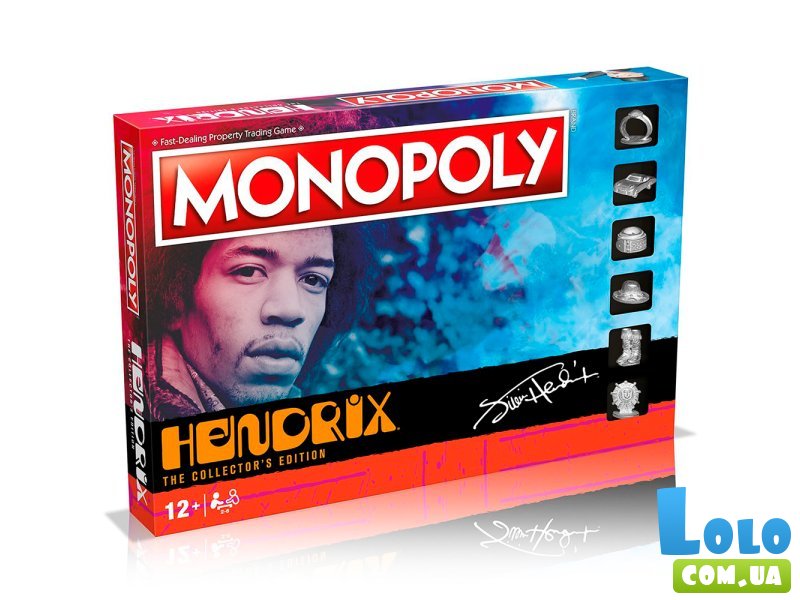 Настольная игра Monopoly Jimi Hendrix, Winning Moves