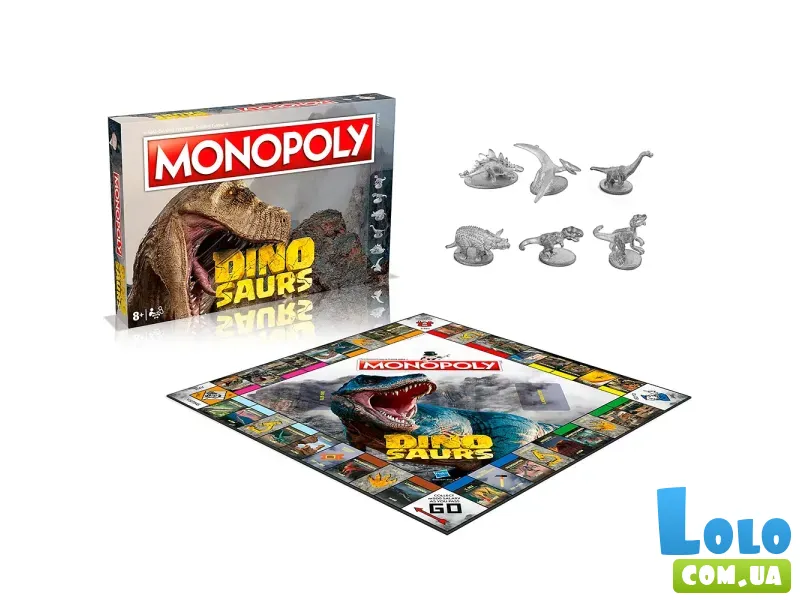Настольная игра MONOPOLY Dinosaurs, Winning Moves