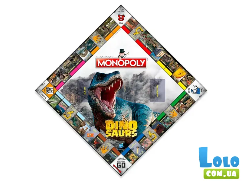 Настольная игра MONOPOLY Dinosaurs, Winning Moves