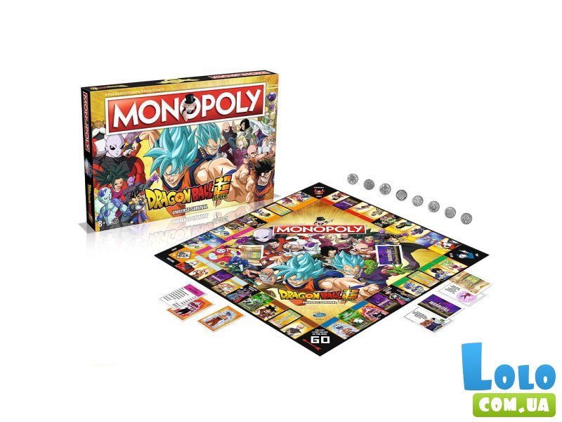 Настольная игра Dragon Ball Super Monopoly, Winning Moves