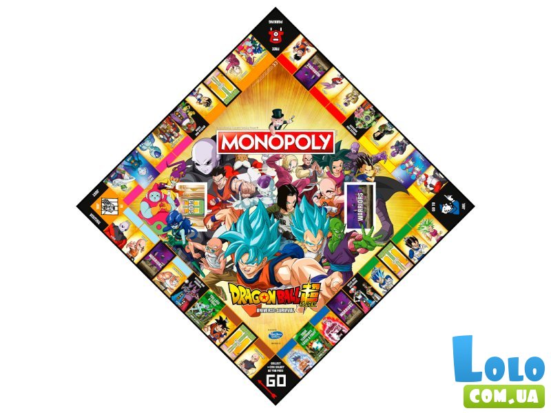 Настольная игра Dragon Ball Super Monopoly, Winning Moves