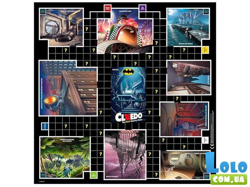 Настольная игра Cluedo: DC COMICS Batman, Winning Moves
