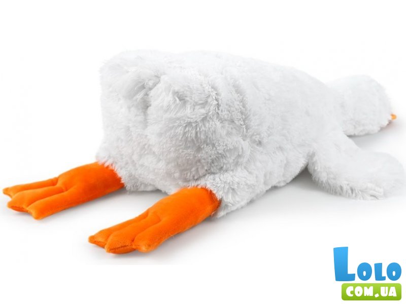 Игрушка плюшевая Гусь Гриша, WP Merchandise, 79 см (белый)
