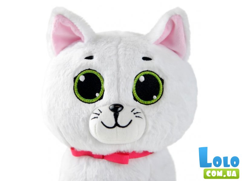 Игрушка плюшевая кот Снежинка, WP Merchandise, 31 см