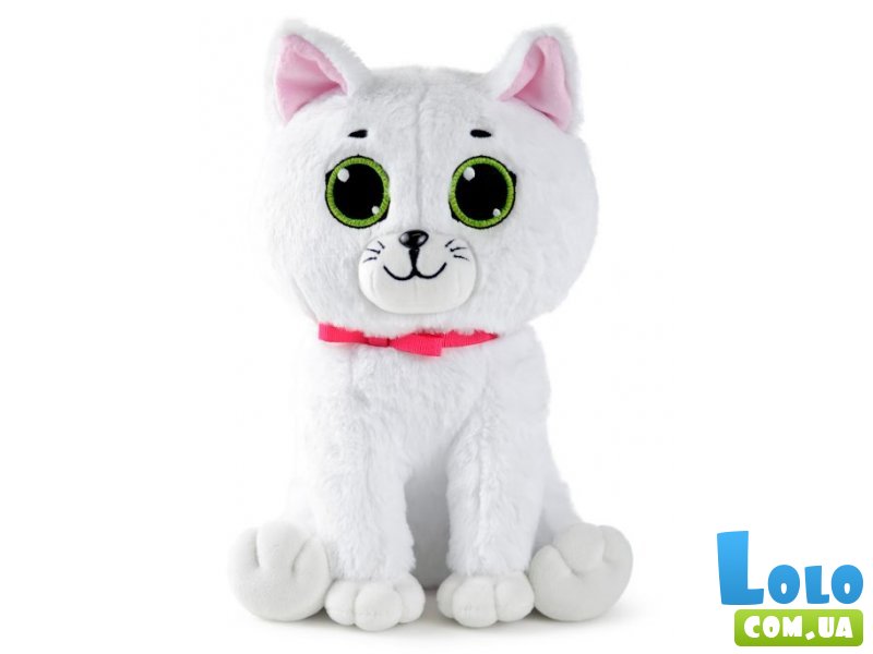 Игрушка плюшевая кот Снежинка, WP Merchandise, 31 см