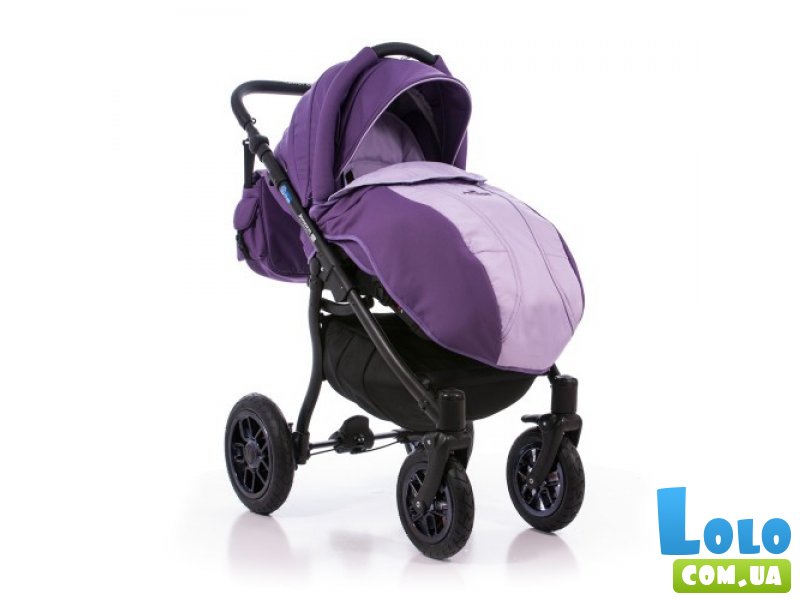 Универсальная коляска 2 в 1 Adamex Jogger 18M (фиолетовая)