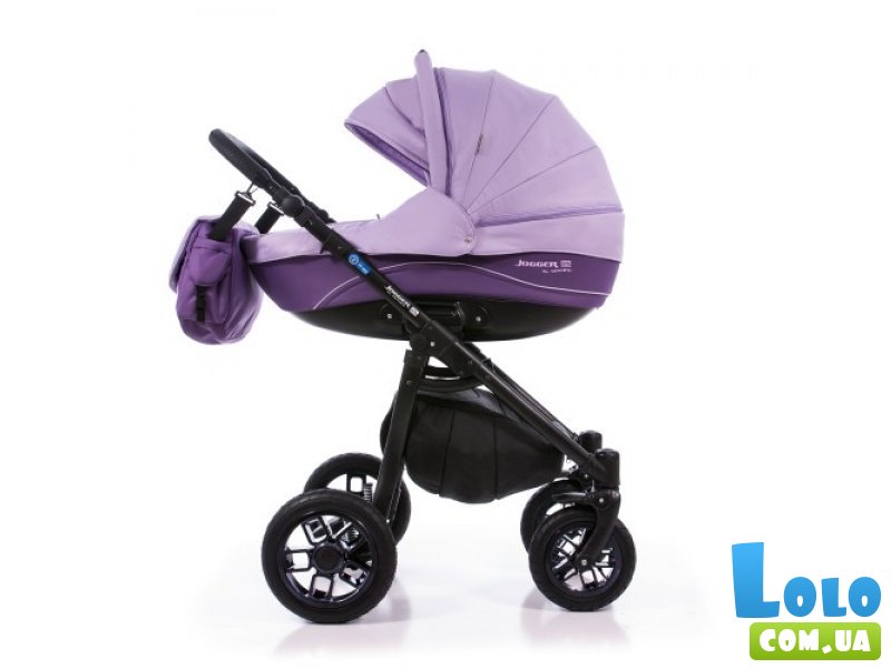 Универсальная коляска 2 в 1 Adamex Jogger 18M (фиолетовая)