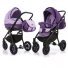Универсальная коляска 2 в 1 Adamex Jogger 18M (фиолетовая)