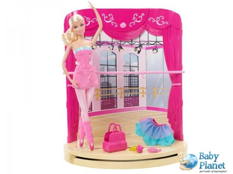 Набор Barbie "Барби. Тренировка", серия "Розовые туфельки" (У8517)