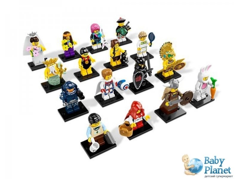Минифигурки Lego, серия № 7 8831 (в ассортименте)