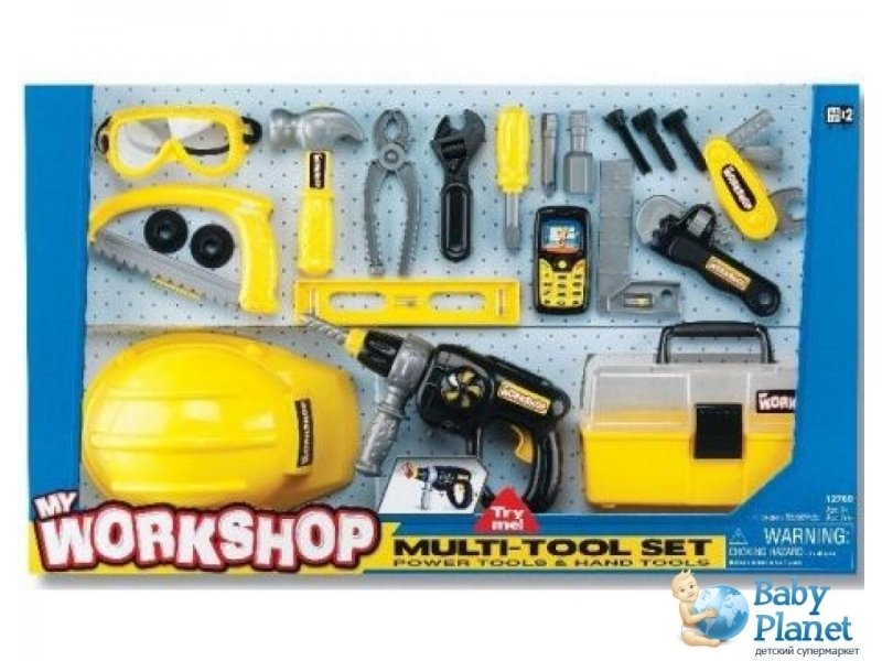 Набор инструментов Keenway, серия "Моя мастерская" (12760)